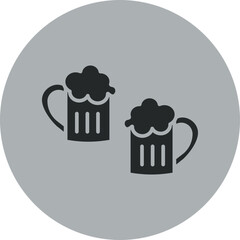 Sticker - Beer Icon Design