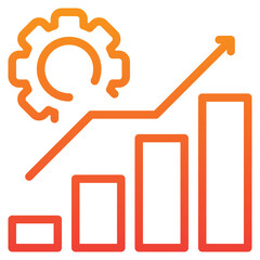 Wall Mural - Statistics Icon