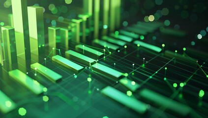 green binary code