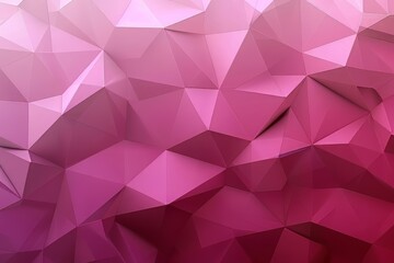 Wall Mural - pink and purple gradient technology triangular abstract background, abstract polygonal pattern, concept of business background with colorful geometric shape