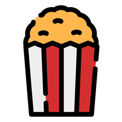 Sticker - popcorn icon 