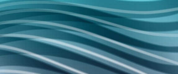 Wall Mural - abstract blue background with flowing waves
