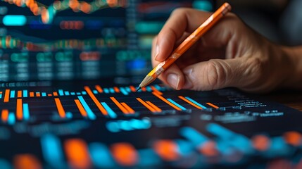 Leinwandbilder - Analyzing Financial Data