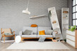 © Pixel-Shot - Interior of messy living room with overturned furniture after earthquake