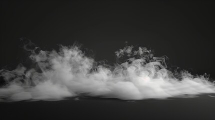 smoke black ground fog cloud floor mist background steam dust dark white horror overlay ground smoke