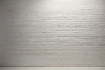 Wall Mural - close-up of white brick wall with subtle texture backgrounds