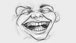 © AhmadTriwahyuutomo - Joyful Laughter Drawing