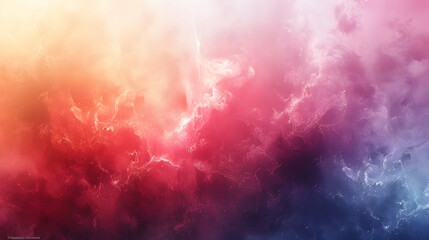 Poster - Abstract Colorful Nebula Background