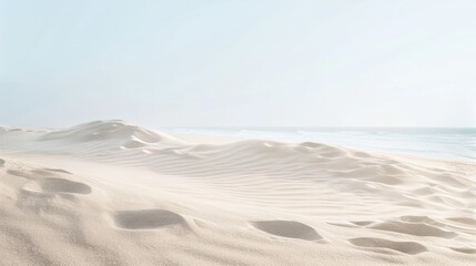 Canvas Print - pale sandy backdrop