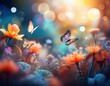 © ritthikul - Title: Dreamy Bokeh Wallpaper: Soft Colors & Natural Shapes