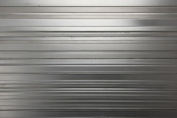 Wall Mural - close-up shot of steel surface with parallel lines creates textured backgrounds