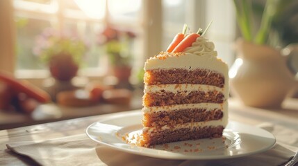 Sticker - A Slice of Carrot Cake