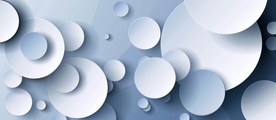 Poster - Abstract Circles Background