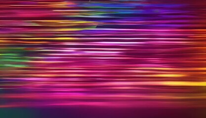 Wall Mural - neon light festive pattern decoration colorful abstract glow blurred background effects