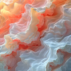 Poster - Abstract Pastel Fabric Texture