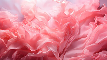 Poster - Pink Fabric Texture Background