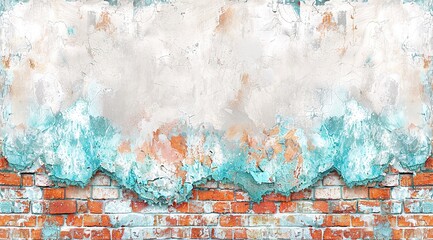 Poster - abstract watercolor painted background