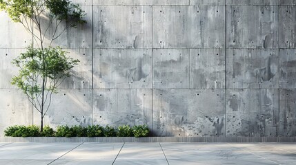 Canvas Print - 'surface concrete gray wall textured' 