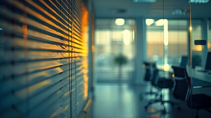 Aufkleber - It must be the weekend Shot of an empty office : Generative AI