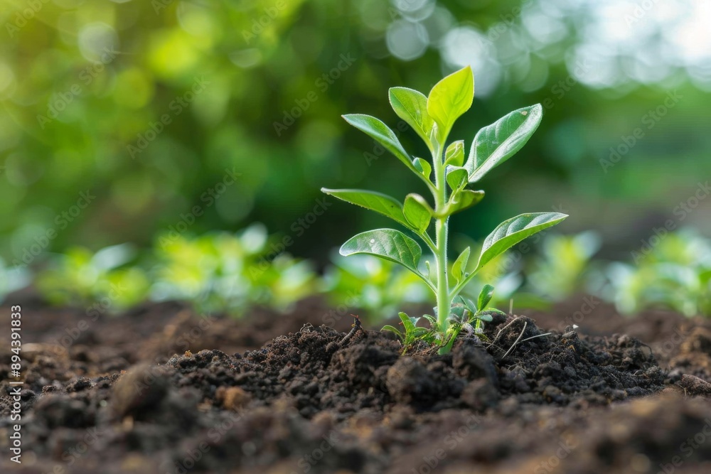 Soil nurturing branches for healthy growth illustrates the vital role ...