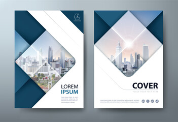 annual report brochure flyer design template vector, leaflet presentation, book cover, layout in a4 