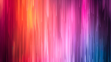 Digital decoration featuring a gradient of vibrant colours, creating a modern and colourful background