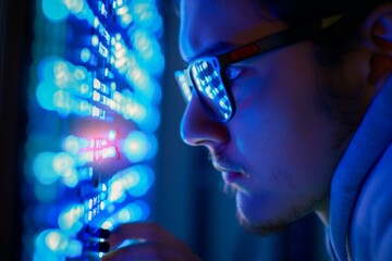 Hacker in the Dark.