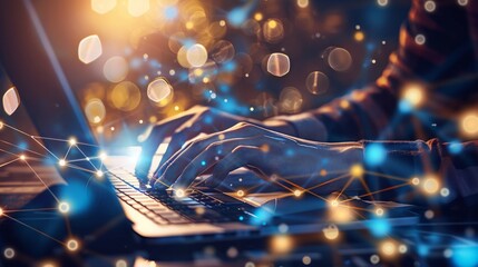 Social Network Connection and Digital Software Development Concepts