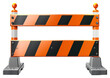 © Rawpixel.com - PNG  Bright construction safety barrier sign