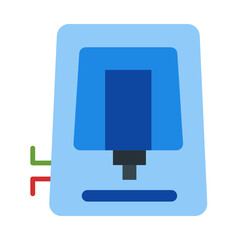 Poster - Water Purifier Flat Icon