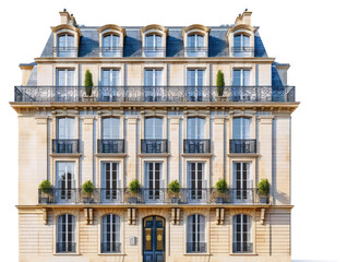 Poster - Elegant historic European building facade