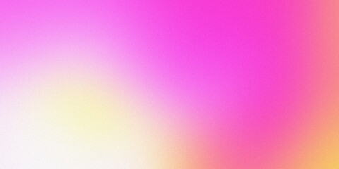 Poster - abstract gradient background colors pink orange and white noise texture