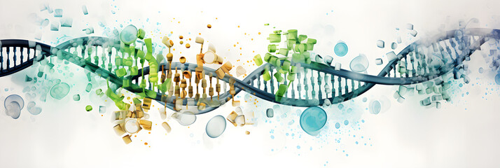 Colorful and Detailed Representation of DNA Modifications and Nucleotide Sequences