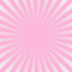 Baby pink pop art background in retro comic style with halftone dots illustration