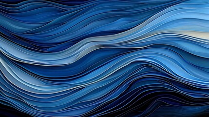 Canvas Print - abstract blue background