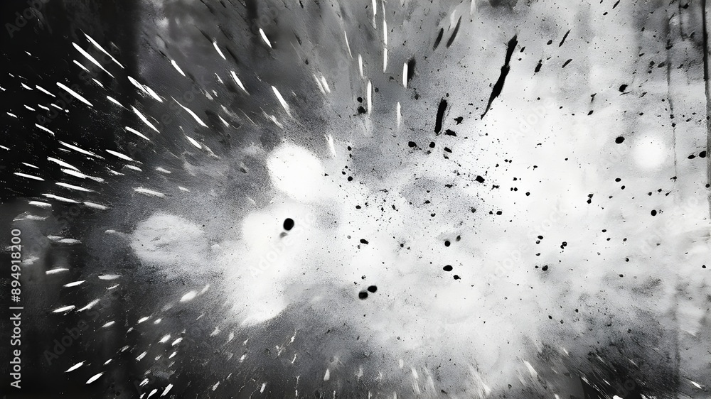 Seamless coarse gritty film grain texture photo overlay vintage grayscale speckled noise gritty