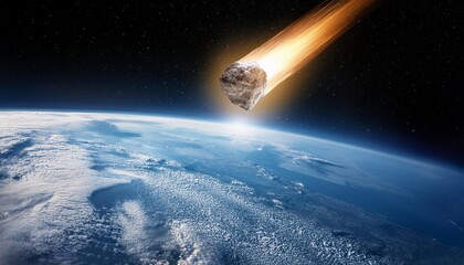 asteroid about to hit the earth