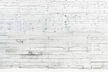Fototapete - White wood texture repeated for emphasis.