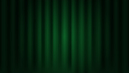 Wall Mural - abstract green curtains