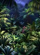 © Adobe Contributor - Tropical Rainforest Background with Lush Greenery
