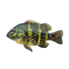 Wall Mural - [Transparent Background PNG]Green sunfish