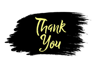 Canvas Print - Thank you sticker png