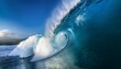 © Studio NJ - Power ocean wave. Surfing sea wave