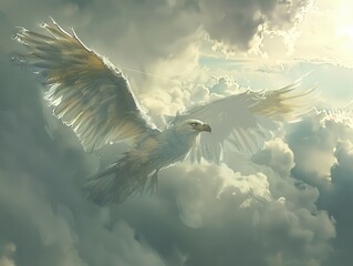 Wall Mural - eagle in flight