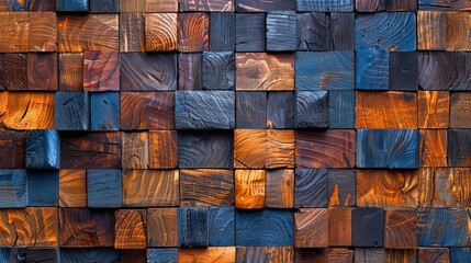 HD 8K wallpaper with wood texture