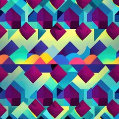 Wall Mural - abstract geometric pattern