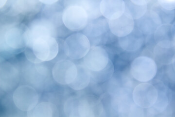 blue bokeh abstract background