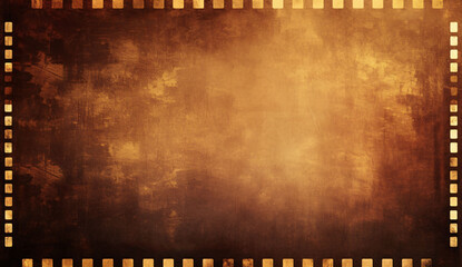 Old film texture of camera frame background