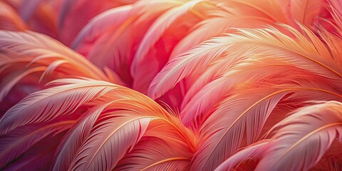 Elegant and vibrant flamingo feather background, flamingo, feather, pink, exotic, tropical, birds, vibrant, color