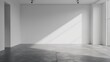 © Li - Blank Room with Empty White Walls - Mockup